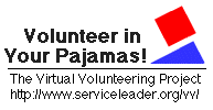 volunteer in your pajamas