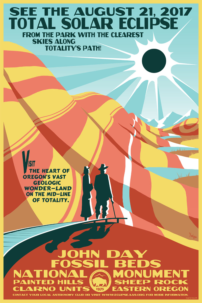 john day eclipse poster